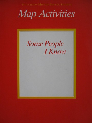 (image for) Some People I Know 2 Map Activities (P)