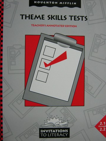 (image for) Invitations to Literacy 2 Theme Skills Tests TAE (TE)(P)