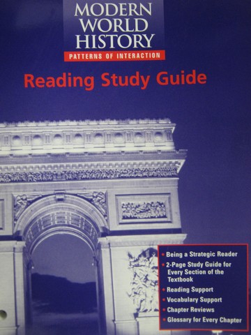 (image for) Modern World History Reading Study Guide (P)