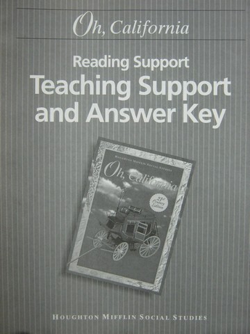 (image for) Oh, California 4 21st Century Reading Support Teaching (P)