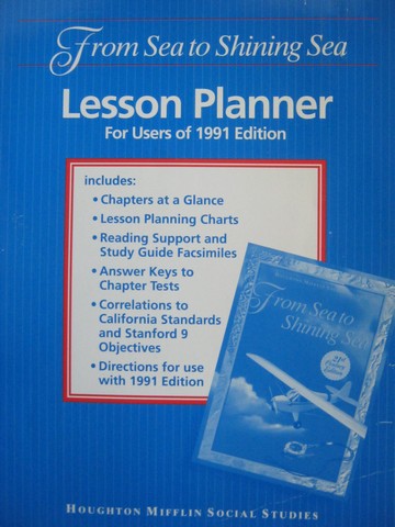 (image for) From Sea to Shining Sea 3 21st Century Lesson Planner 1991 (P)