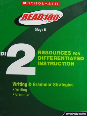 (image for) Read 180 Stage B Enterprise Edition RDI 2 Writing & (Binder)