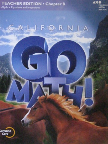 (image for) California Go Math! 6 Common Core TE Chapter 8 (CA)(TE)(P)