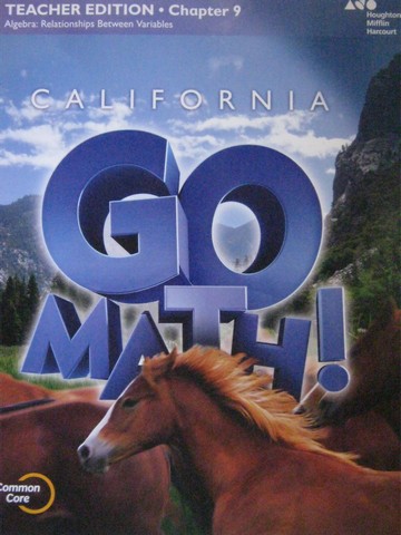 (image for) California Go Math! 6 Common Core TE Chapter 9 (CA)(TE)(P)