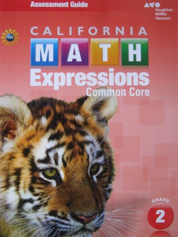 (image for) California Math Expressions Common Core 2 Assessment Guide (P)