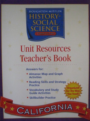 (image for) Communities 3 Unit Resources Teacher's Book (CA)(TE)(P)