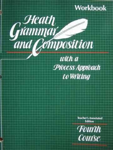 (image for) Heath Grammar & Composition 4th Course Workbook TAE (TE)(P)