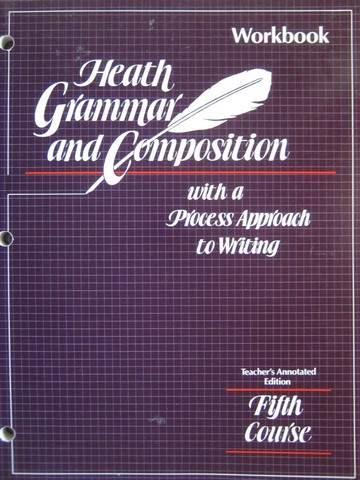 (image for) Heath Grammar & Composition 5th Course Workbook TAE (TE)(P)