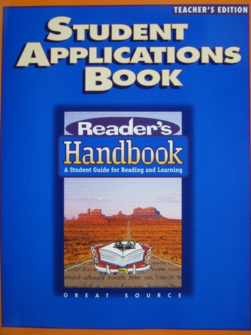 (image for) Reader's Handbook 10 Student Applications Book TE (TE)(P)