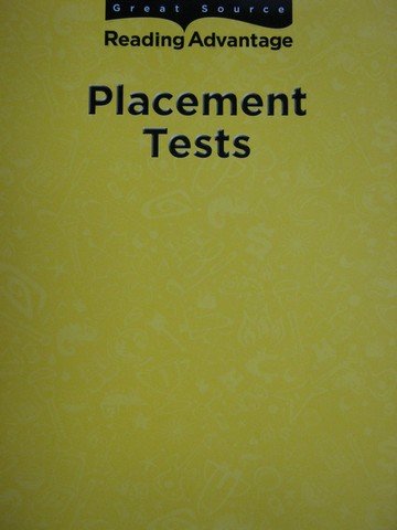 (image for) Reading Advantage Placement Tests (P)