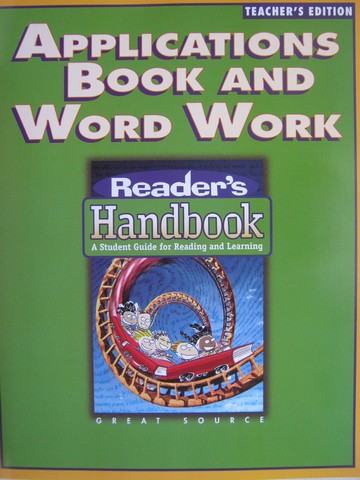 (image for) Reader's Handbook 3 Applications Book & Word Work TE (TE)(P)