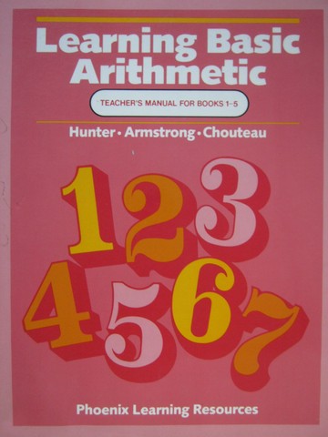 (image for) Learning Basic Arithmetic TM for Books 1-5 2nd Edition (TE)(P)