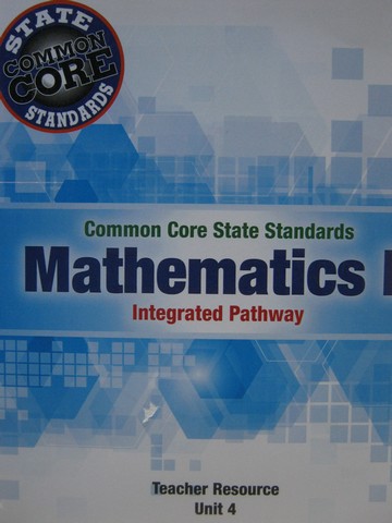 (image for) CCSS Integrated Pathway Mathematics 2 Teacher Resource 4 (TE)(P)