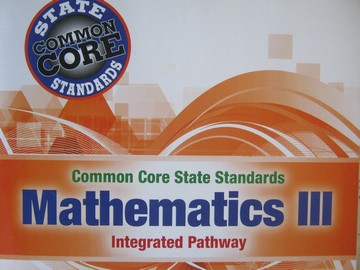 (image for) CCSS Integrated Pathway Mathematics 3 Teacher Resource 1 (TE)(P)