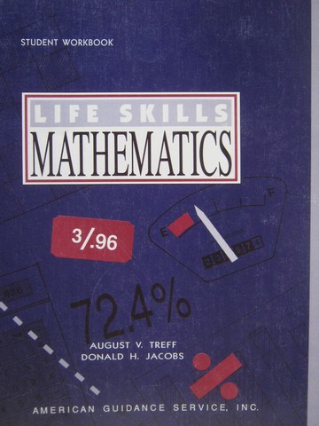 (image for) AGS Life Skills Mathematics Student Workbook (P) by Treff,