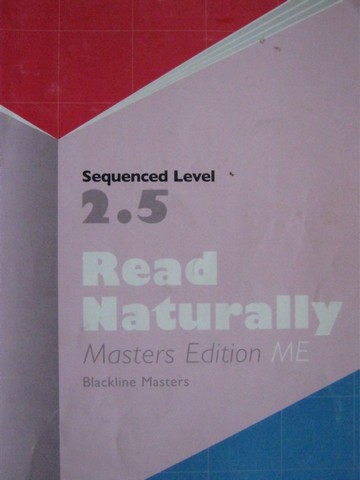 (image for) Read Naturally ME Sequenced Level 2.5 BLM (P) by Ihnot,