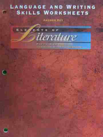 (image for) Elements of Literature 5th Course Language & Writing Skills (P)