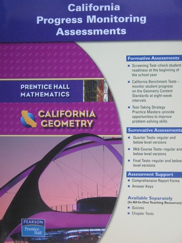 (image for) California Geometry Progress Monitoring Assessments (CA)(P)