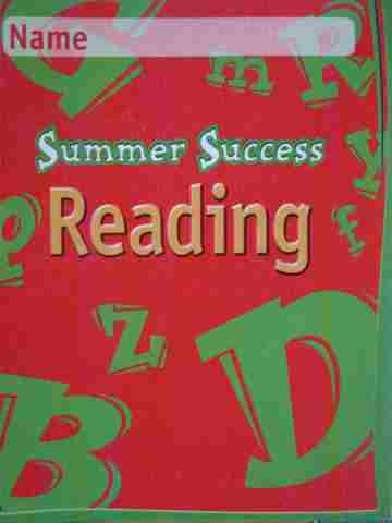 (image for) Summer Success Reading 3 Student Response Book (P) by Baumann,