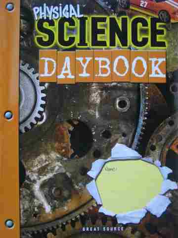(image for) Physical Science Daybook Grades 6-8 (P) by Hix, Harmon, & Rummel