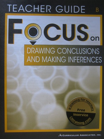 (image for) Focus on Drawing Conclusions & Making Inferences B TG (TE)(P)