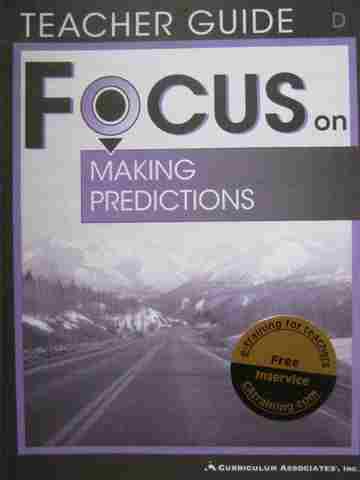 (image for) Focus on Making Predictions D TG (TE)(P) by Barbara Donovan