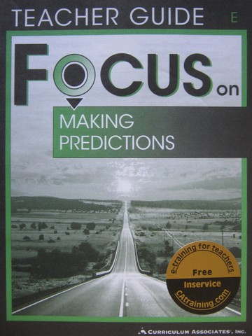 (image for) Focus on Making Predictions E TG (TE)(P)
