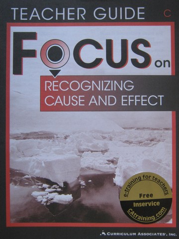 (image for) Focus on Recognizing Cause & Effect C TG (TE)(P)