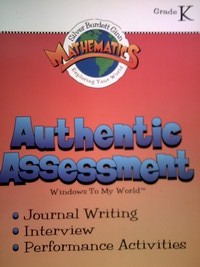 (image for) Mathematics Exploring Your World K Authentic Assessment (P)