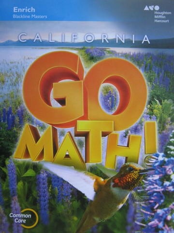 (image for) California Go Math! 4 Common Core Enrich Blackline Masters (CA)(P)