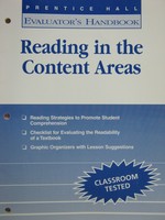 (image for) Reading in the Content Areas Evaluator's Handbook (P)