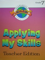 (image for) Mathematics Exploring Your World 7 Applying My Skills TE (TE)(P)