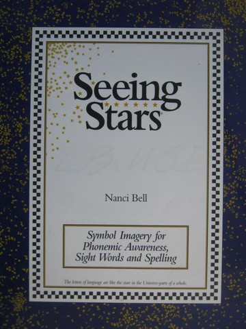 (image for) Seeing Stars Symbol Imagery for Phonemic Awareness (P) by Bell